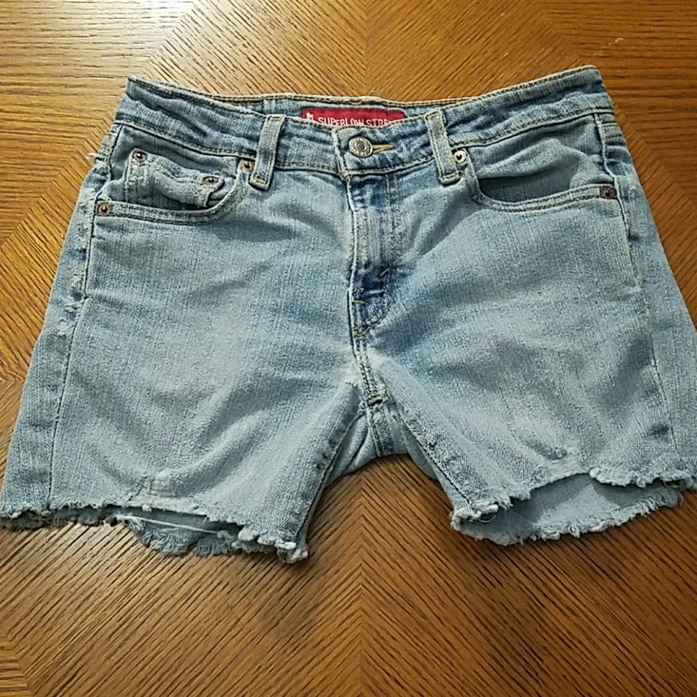 Levi's cut off shorts